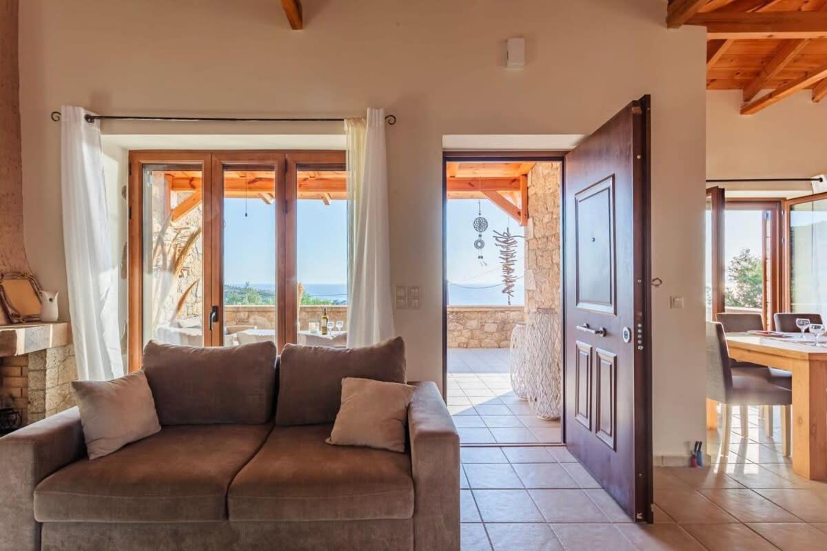 Mani Panoramic Seaviews - Luxury Summer Haven Léfktro Kültér fotó