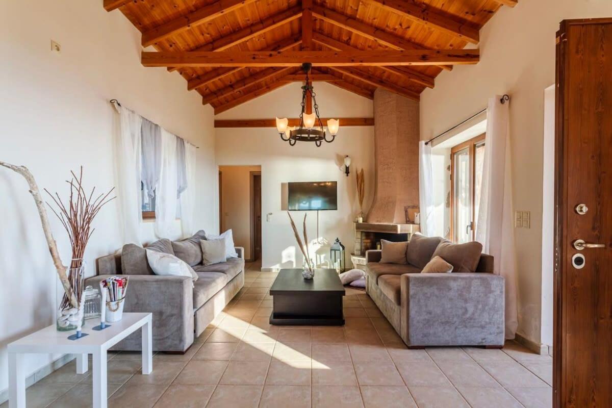 Mani Panoramic Seaviews - Luxury Summer Haven Léfktro Kültér fotó
